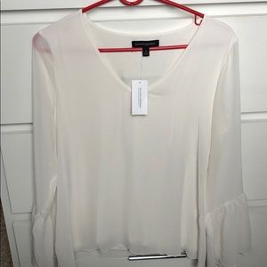 Banana Republic sheer blouse